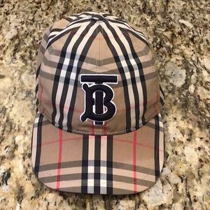 Men's Burberry Monogram TB Baseball Hat